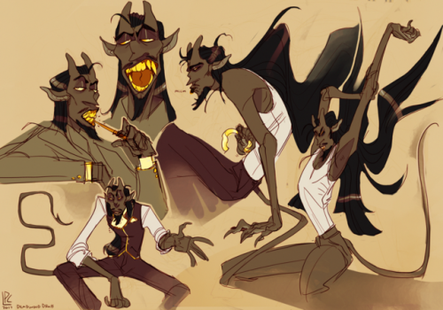 deadwooddross: Sketch page commission for @apollyna !!