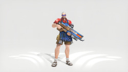 itdapopo:  GUY’S, SOLDIER 76 IS A SOCKS WITH SANDALS DAD