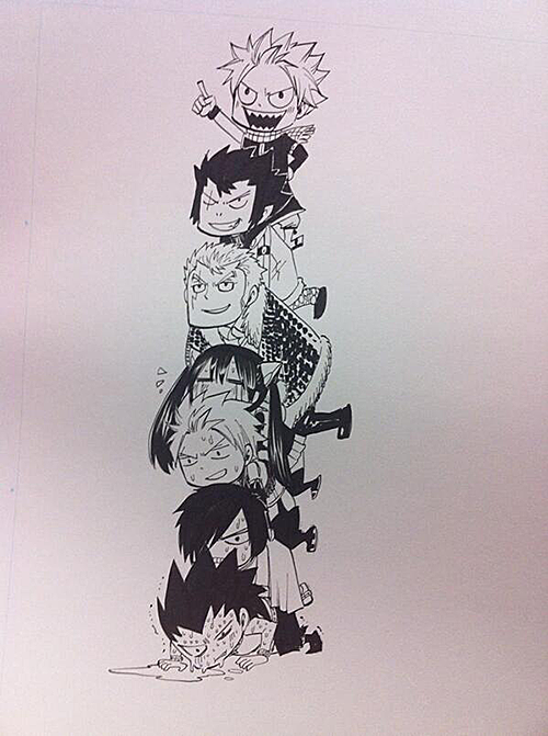 nashi-heartneel:  Dragon Slayer Tower by Hiro sensei 