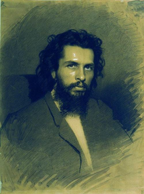 artistkramskoy: Portrait of the Artist Nikolay