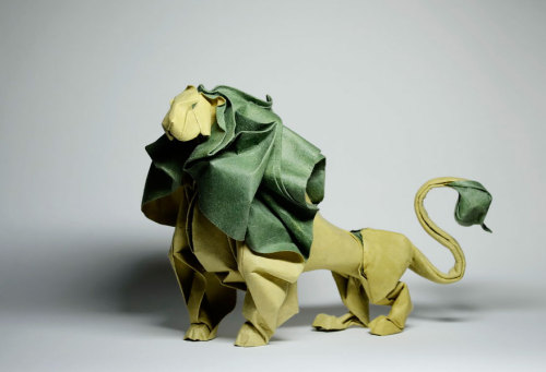 foxythewhatnow:  katherinebarlow:  boredpanda:    Difficult Wet Folding Technique Allows This Vietnamese Artist To Create Curved Origami    His name is Hoàng Tiến Quyết and his Flickr is here.  oooooooooooooooooooooooooooooooooo