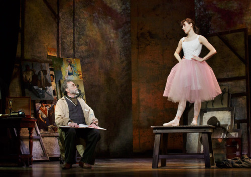 Tiler Peck and Boyd Gaines in Little Dancer, Susan Stroman/Kennedy Center. November 20, 2014. ©