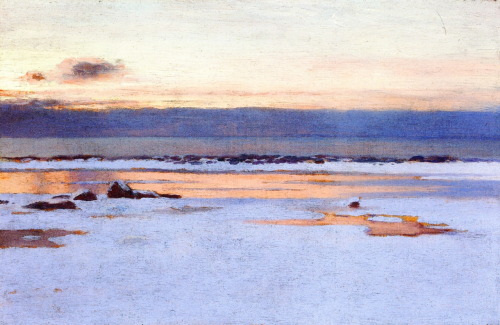 wonderingaboutitall:Afterglow - William Blair Bruce