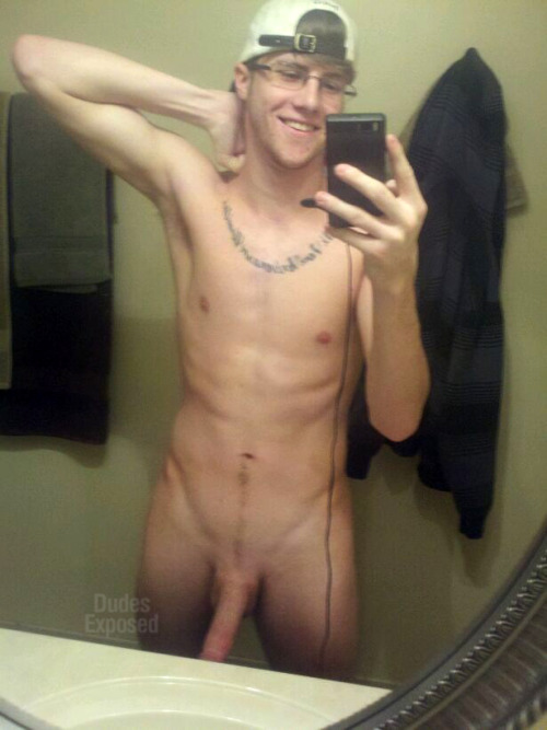dudes-exposed:  Exclusive: Roy from Alabama. This stud is 6’1”, weighs 151 pounds and has a nice 8-inch cock! View the full post here. 