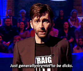 rogermackenzie: David Tennant Assures Us That Everything Will Be Alright (x)