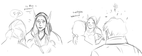 pro “peace” sylvanas au&hellip; they make such a good archetype trio