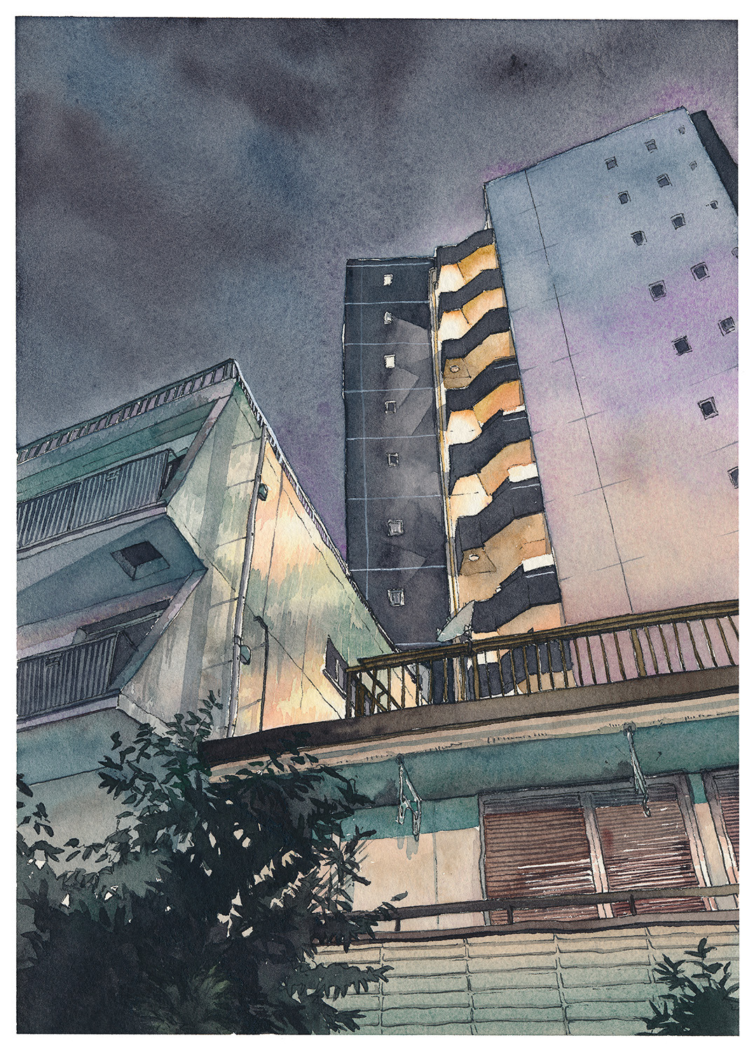 Mateusz Urbanowicz — I wanted to try a new watercolour sketchbook I