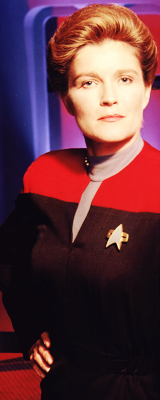 bat-sterd:Women with a PhD in Badassery [34/?] → Kathryn Elizabeth Janeway (Vice Admiral / Captain)&