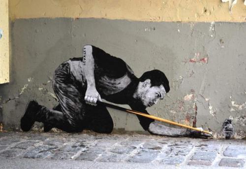 artmonia:  Street Art by Charles Leval - Paris, France based artist.