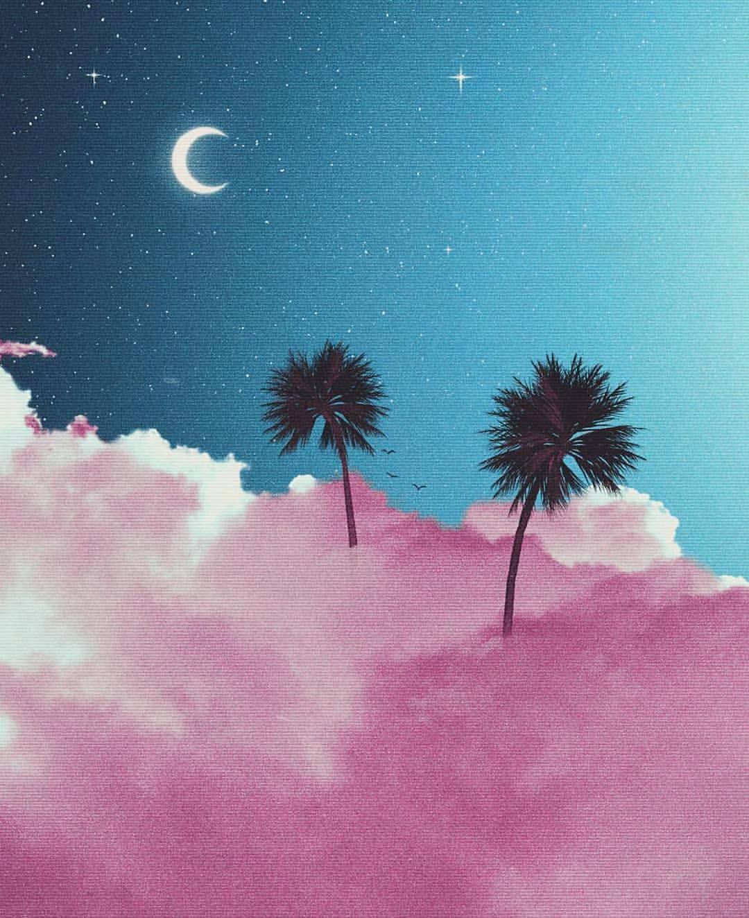 dreamwarecorp:  🌴☁️ H E A V E N ☁️🌴 📸: @janjap2  #retro #80s #1980s