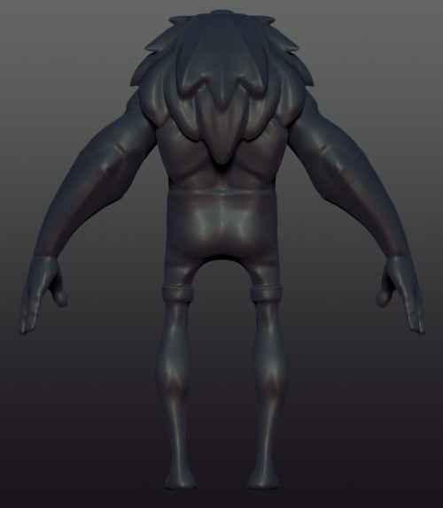 Defender - Update 2: Starting the Sculpt Getting the shapes. I&rsquo;m going to make it more symetri