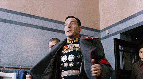 mikaeled:I know the drill. Smile, shake hands and try not to call them cunts.The Death of Stalin (2017)