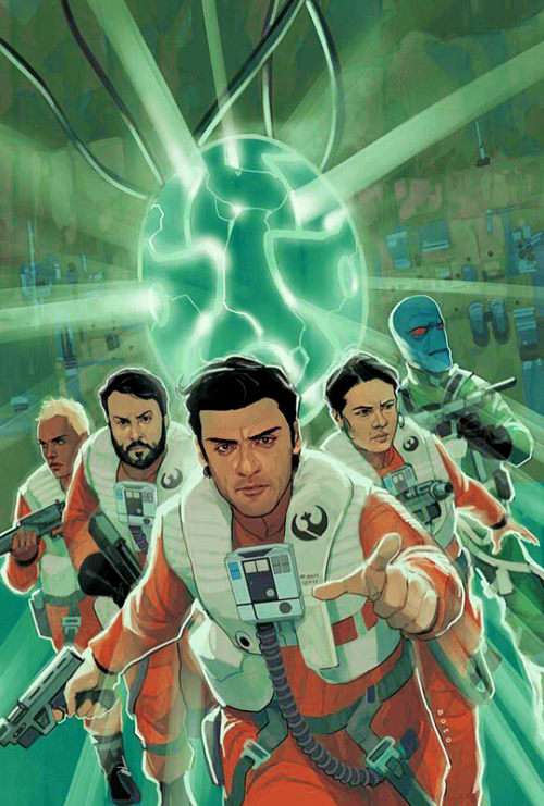 lizcat14:poedamnerons:Cover art for Star Wars: Poe Dameron #3 by Phil Noto | #1 &amp; #2@officialcad
