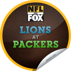      I Just Unlocked The Nfl On Fox 2013: Detroit Lions @ Green Bay Packers Sticker