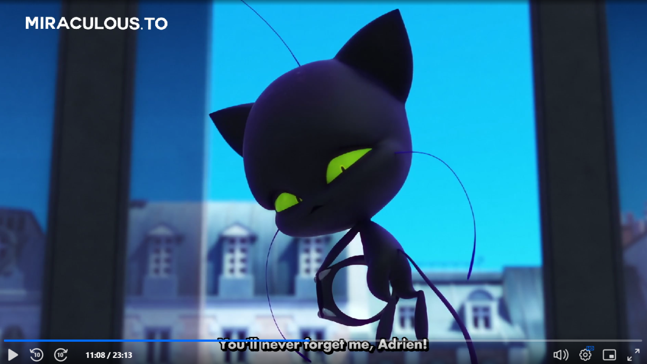 Miraculous Ladybug - Tikki e Marinette = Ladybug - Plagg e Adrien = Chat  Noir