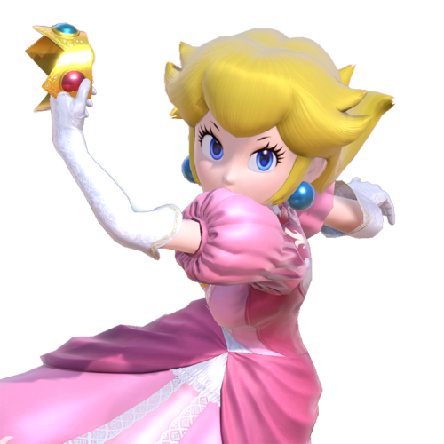 Since I made a bunch of smash pngs for Daisy, I figured I’d do a set for Princess Peach! Feel free t