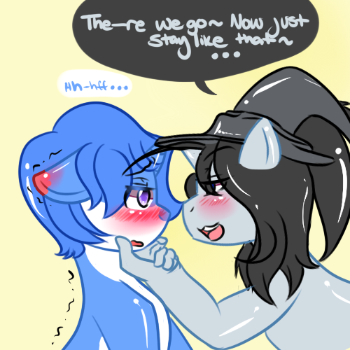 questions-for-peachy:  I-I’m saving my first kiss for that one special pony! S-so!