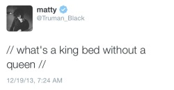 jstthuggin:  A king bed