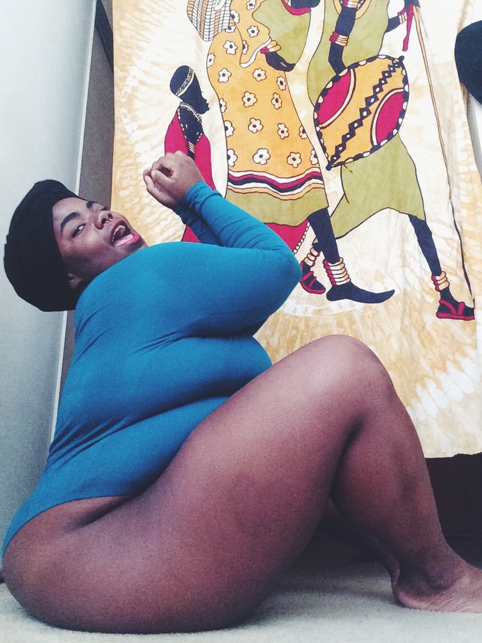 fatqueerbabee:Whoa! She a big chick, Big ol’ legs Big ol’ thighs Big ol’ hips