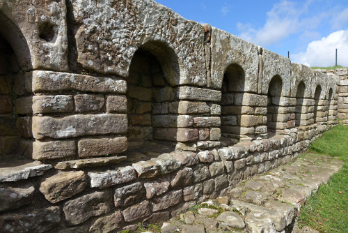 thesilicontribesman: Roman Bath House, Chester Roman Fort, Hadrian’s Wall, Northumbria This ex