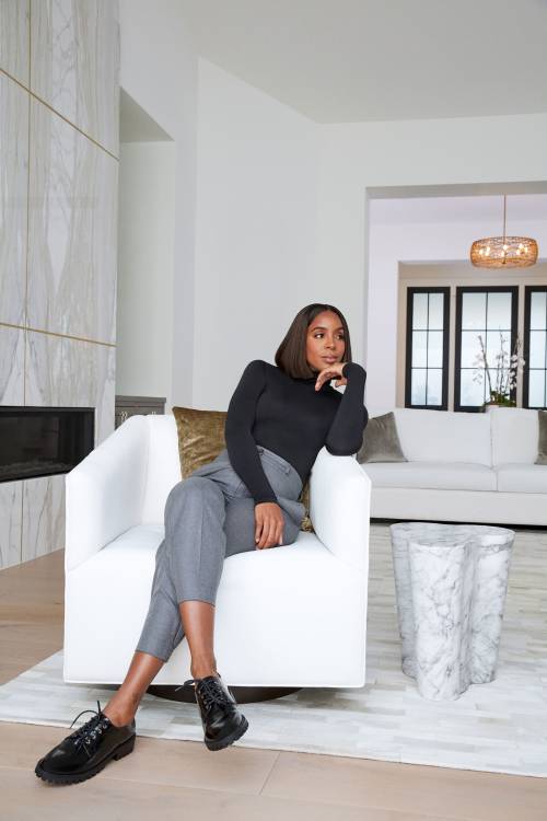 Kelly Rowland Wants You To Feel Fabulous While Working from Home - Janelle Okwodu 