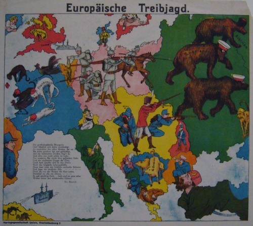 Bringing the map to life: European satirical maps 1845-1945