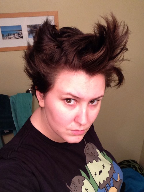 foolishandfurious:This year has been an interesting journey of hairdos. Tagged by @rocktopussyAlso, 