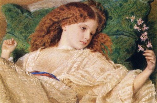 Dreams by Frederick William Burton, 1861.