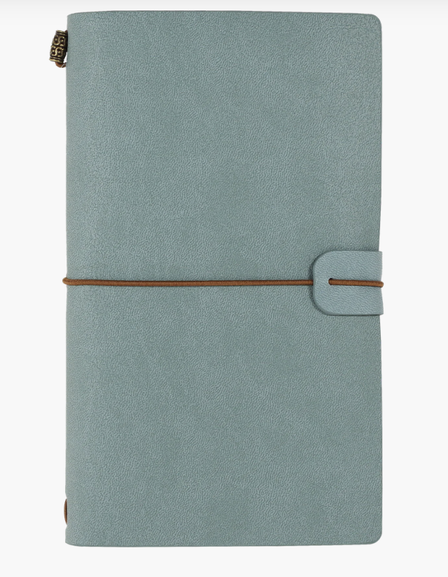 Light blue voyager notebook from the company's website.