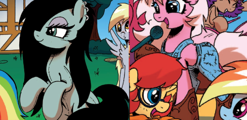 ponutjoe:So I was  reading the latest issue of MLP Friends Forever… nommies~ ;9