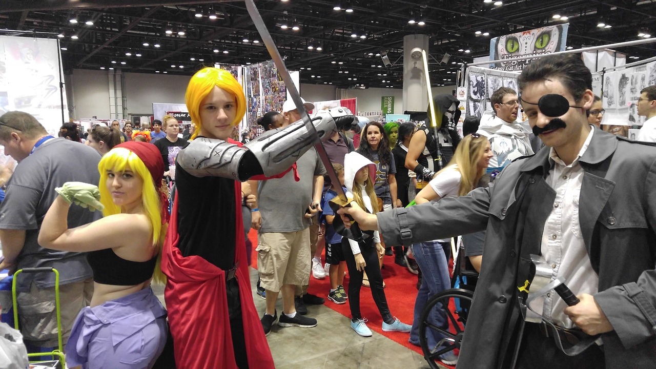 jerryle3:  Various Anime cosplayers I saw at Megacon 2017!  If you’re in any of