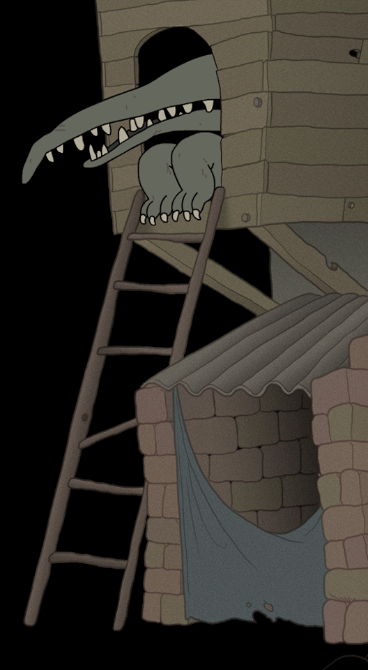 Everyones Least Favourite Background Character,Ladder Lizard