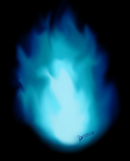 my first fire drawing