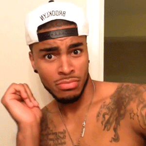 I forgot how fuckin cute dis nigga was.