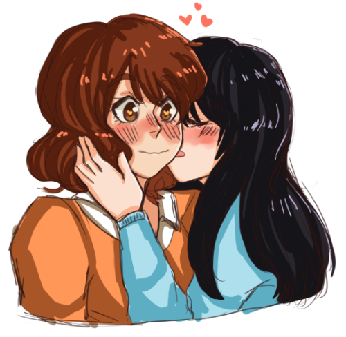 pluepop: FUCK  THIS ANIME—I LOVE IT KUMIKO AND REINA ARE SO GAY DAMMIT