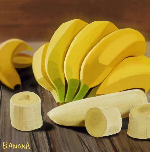 incaseyouart: A banana painting~ 
