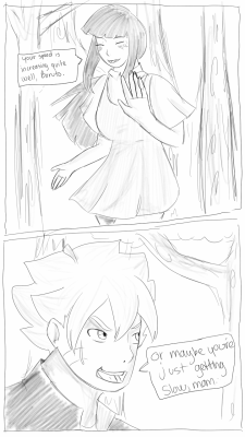 ellenhasarts:  Bonus panel is Naruto cheering boruto on while himawari tells him ‘momma’s gunna win’ and he just goes ‘oh I know she is.’ also done on the phone