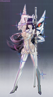 leslyzerosix:  My Concept Art Satsuki kiryuin 