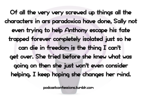 “Of all the very very screwed up things all the characters in ars paradoxica have done, Sally 