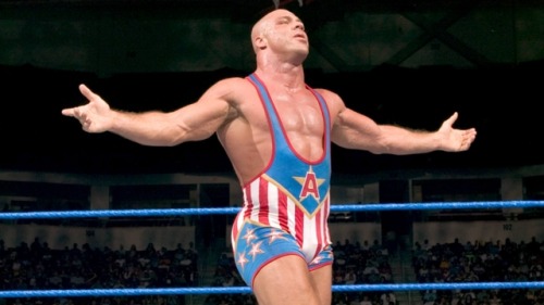 Speaking of pro wrestling (as I am in the Superstar Shakeup live blog), Kurt Angle is the current ge