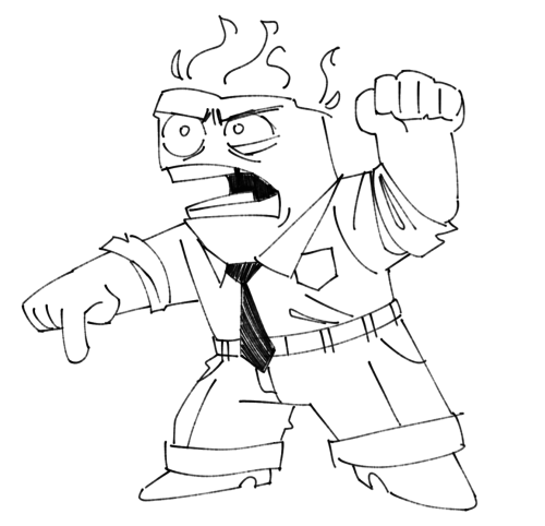 The Oldies Helping Out The New Employees + A Few Bonus Doodles