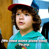 aleclightwoodd:Favorite characters | [2/∞] Dustin Henderson from Stranger ThingsAll three of you wer