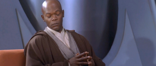shyqui-gon: Qui-Gon Jinn: I have a great idea. The Jedi Council: 