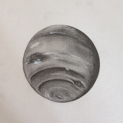 hazumira:Neptune, moon and comet