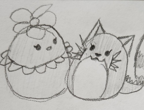 I Drew Them........ As Squishmellows....