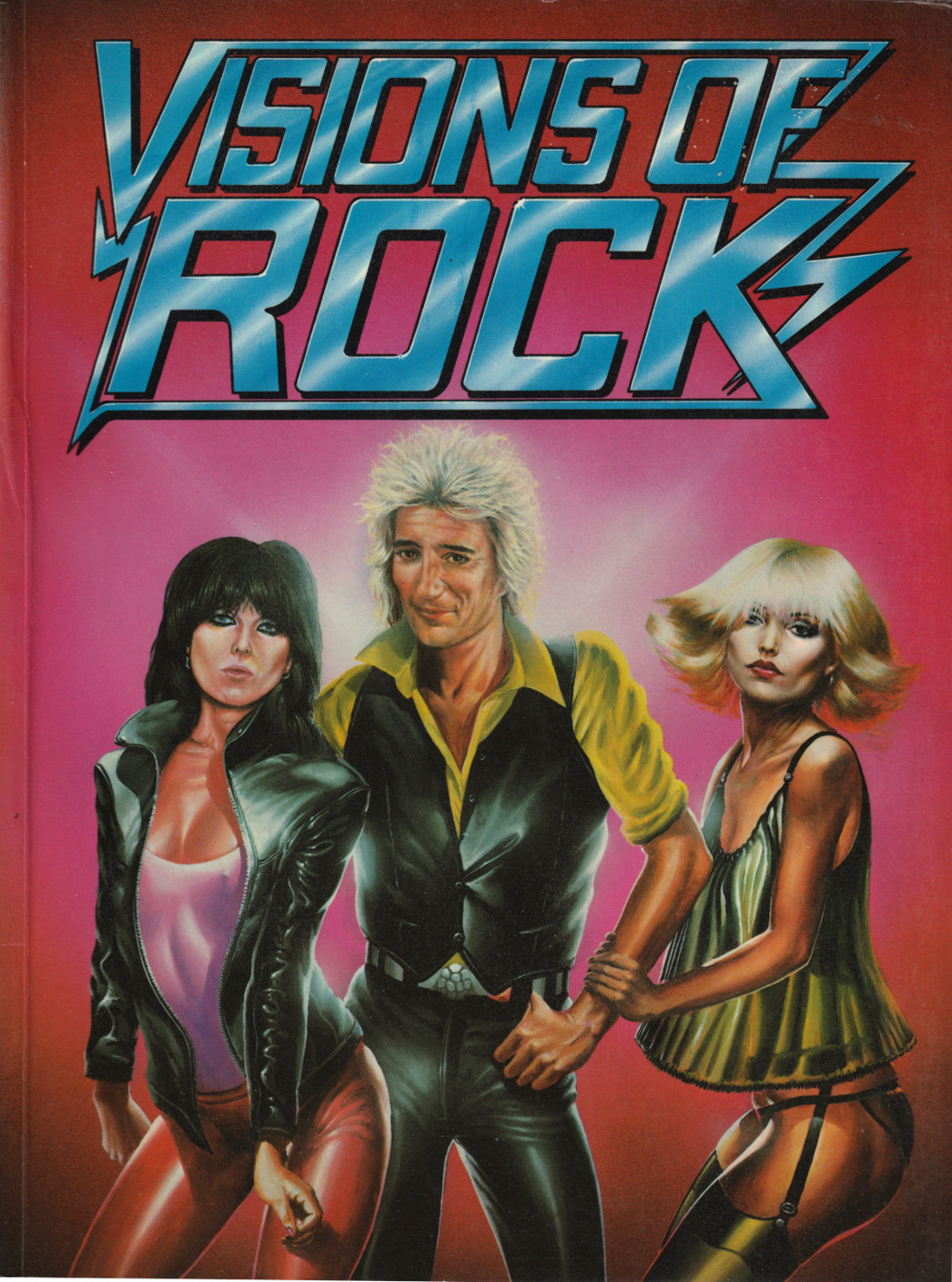 Visions of Rock, compiled by Mal Burns ( Proteus Books, 1981). Cover art by Alan