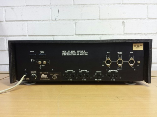 Jbn CR-8080 SE FM-AM Stereo Receiver, 1977. Identical/rebranded Lustre