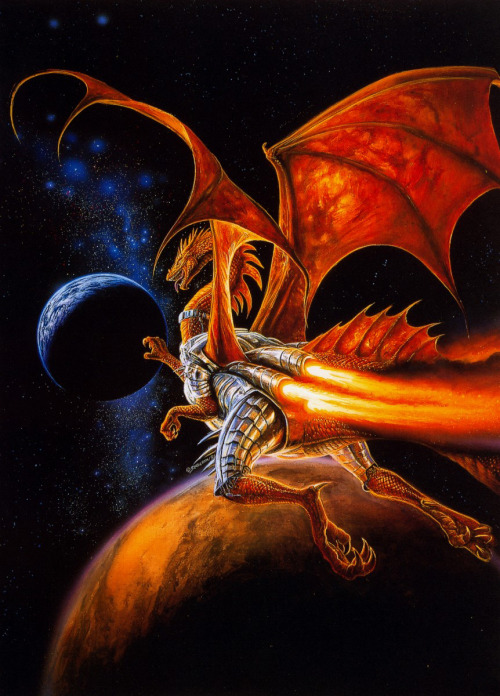 moonzerotwo:  Astrodragon - Bob Eggleton