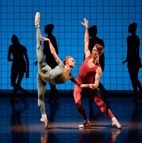 Sara Mearns and Adrian Danchig-Waring in Glass Pieces, New York City Ballet, January 2015. © Pa