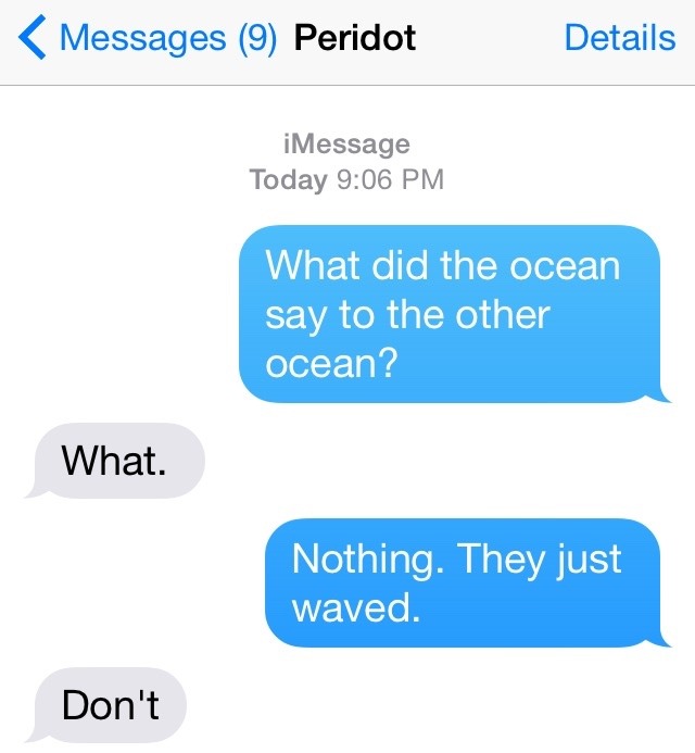 Steven needs to stop telling Lapis ocean puns(Submitted by kyosaya-fluff)(Hi, everyone!